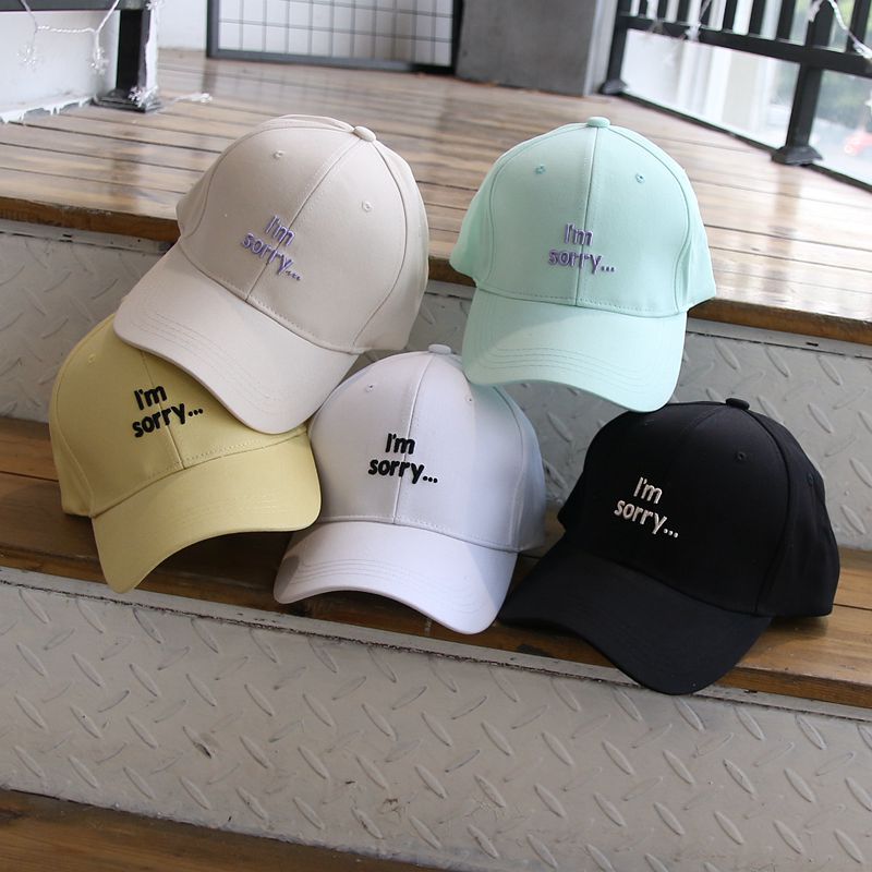 日本复古棒球帽子女春夏韩版遮阳帽时尚百搭糖果色字母鸭舌帽潮详情图1