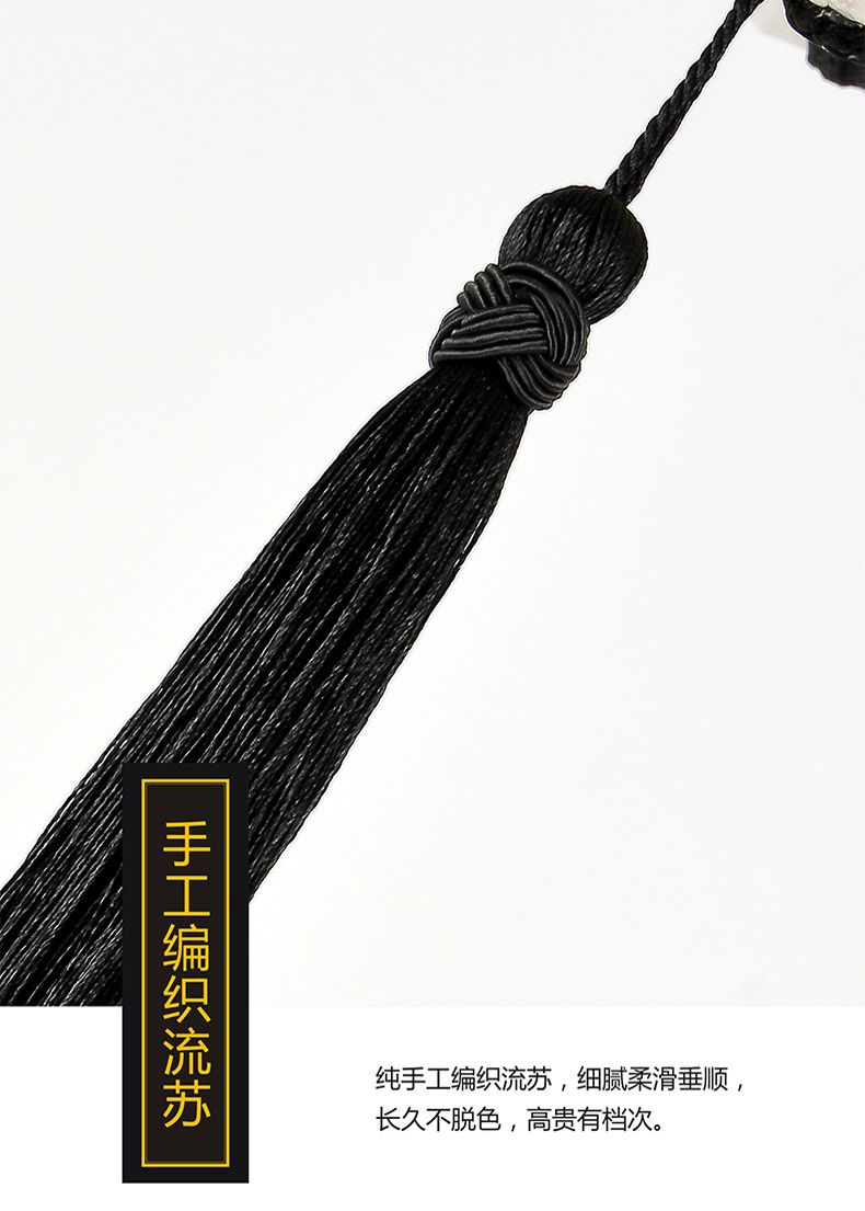 40中式仿古灯笼古典手绘画水墨画灯笼酒店餐厅茶楼布艺装饰吊灯详情图19