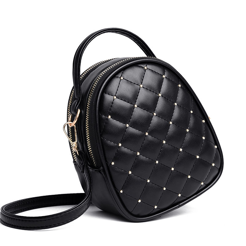 Bag Women 2020 New Korean Version Of Fashion Diamond Check Crossbody Bag Double Small Bag 100 Women Bag Hand Bill Of Lading Shoulder Bag Tide undefined