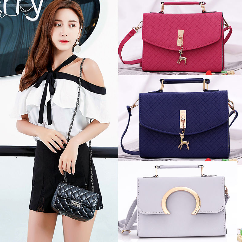 Bag Ladies 2019 New Korean Version Of All Fashion Women's Bag Single Shoulder Diagonal Handbag details Picture