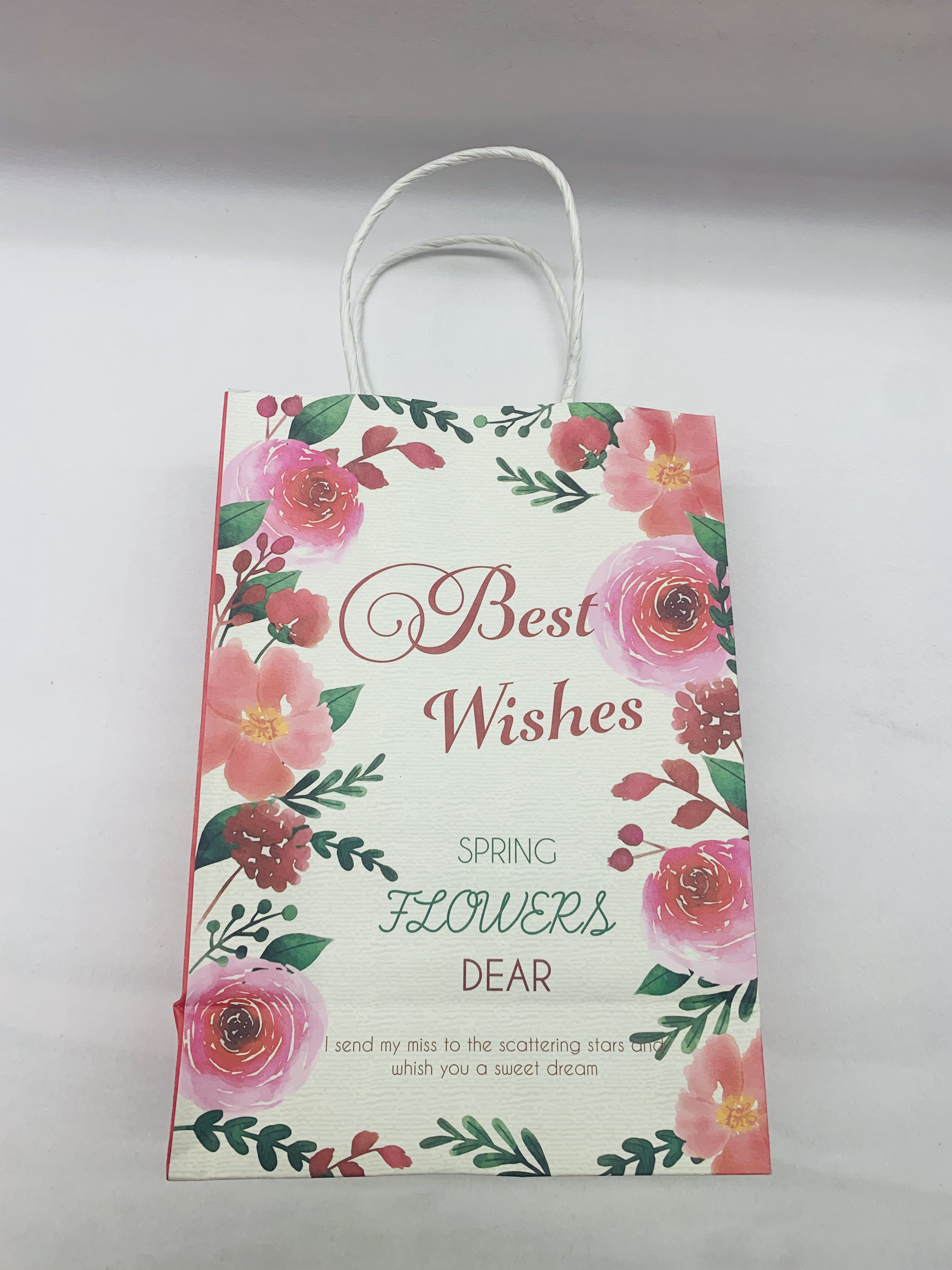 15*8*21Cm Flower Series Kraft Paper Trumpet details Picture