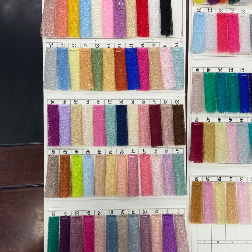 Super Dense Lace Messy Fabric Clothing Fabric Ornaments Arts And Crafts Headwear Fabric Multi-Color Optional