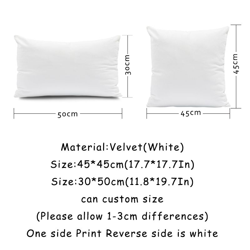 速卖通热卖有趣纯白抱枕装饰几何卡通印花沙发软装布艺抱枕详情图1