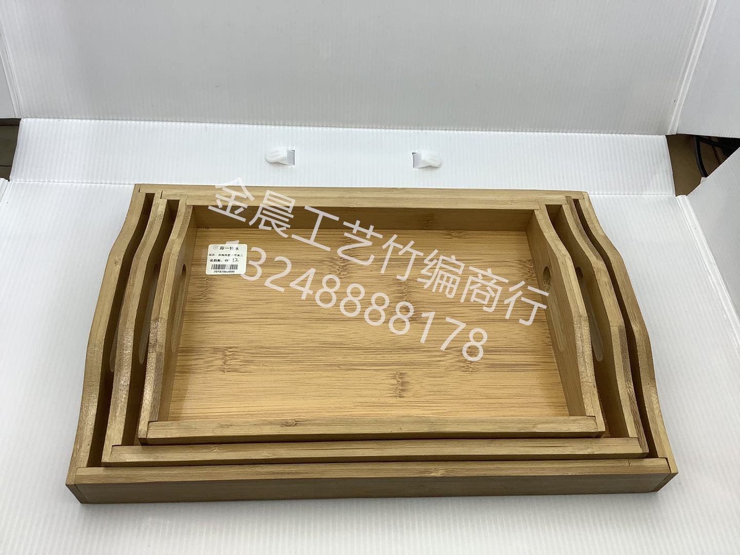 Small right-angle tray set three detail image 1