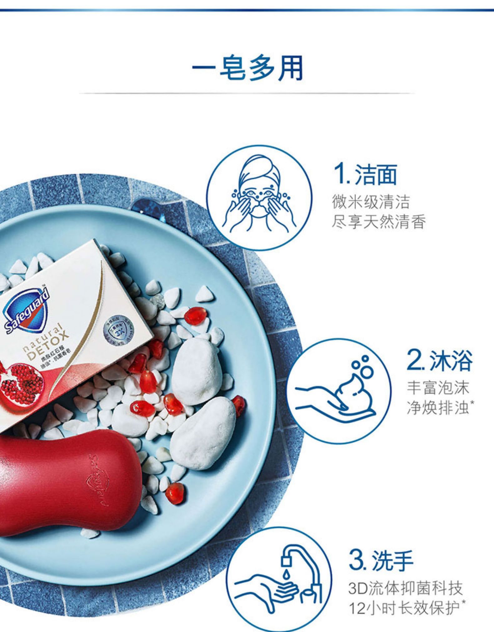 Safeguard Revitalizing Coffee Deep Cleansing High-end Soap 108g detail image 12