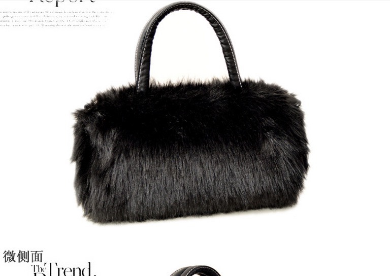 Domestic sales and export, custom-made in stock, large quantity customization, detailed discussion, winter plush bags, plush hand-held girls' bags, single-shoulder bags undefined