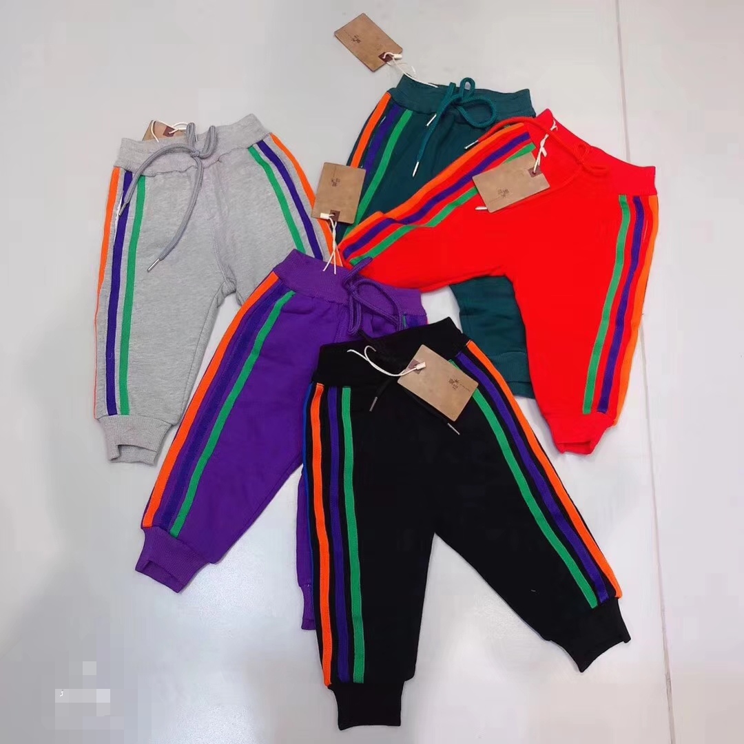 Fringed knitted trousers