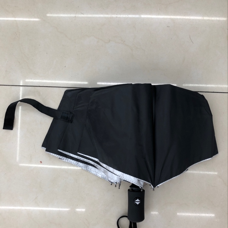 Three-fold self-opening and self-closing plastic umbrella details Picture