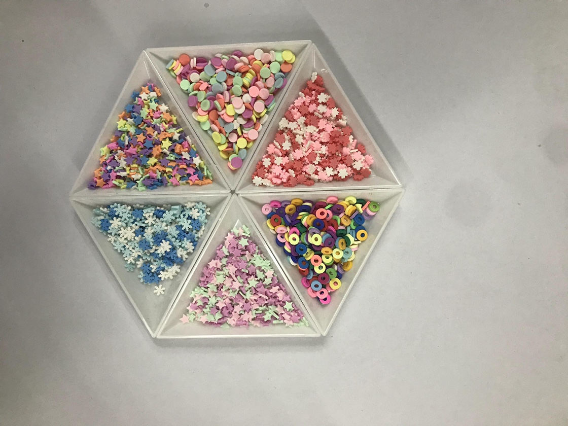 各种形状软陶片 史莱姆填充物 手工DIY用品配件