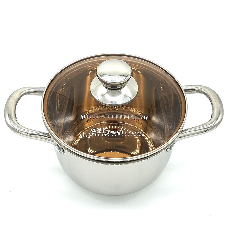 Factory direct sales of stainless steel soup POTS, double-bottom soup POTS and chicken soup POTS detail image 5