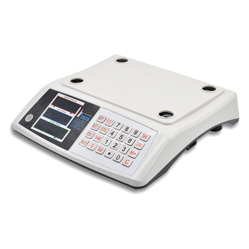 14192-494F electronic price platform scale, 40KG/5g electronic price scale, commercial scale, foreign trade English fruit scale Specification image