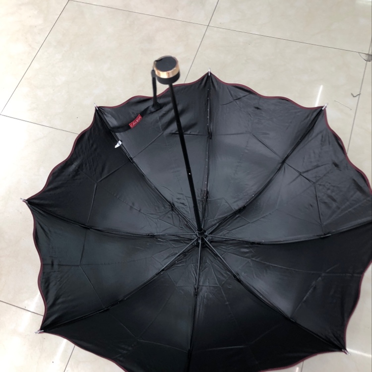 Three-fold chameleon printed umbrella Specification image