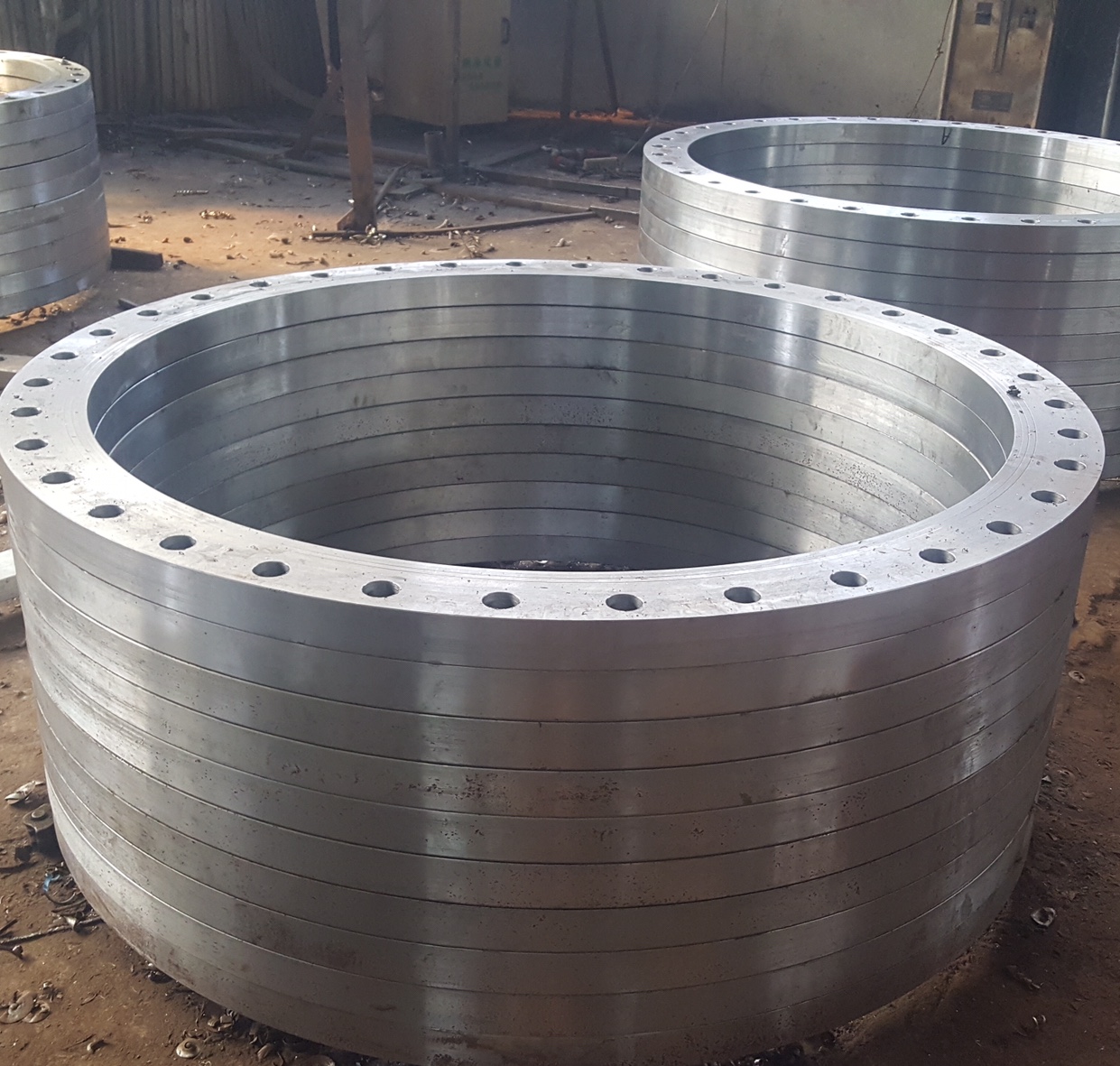 Flange piece