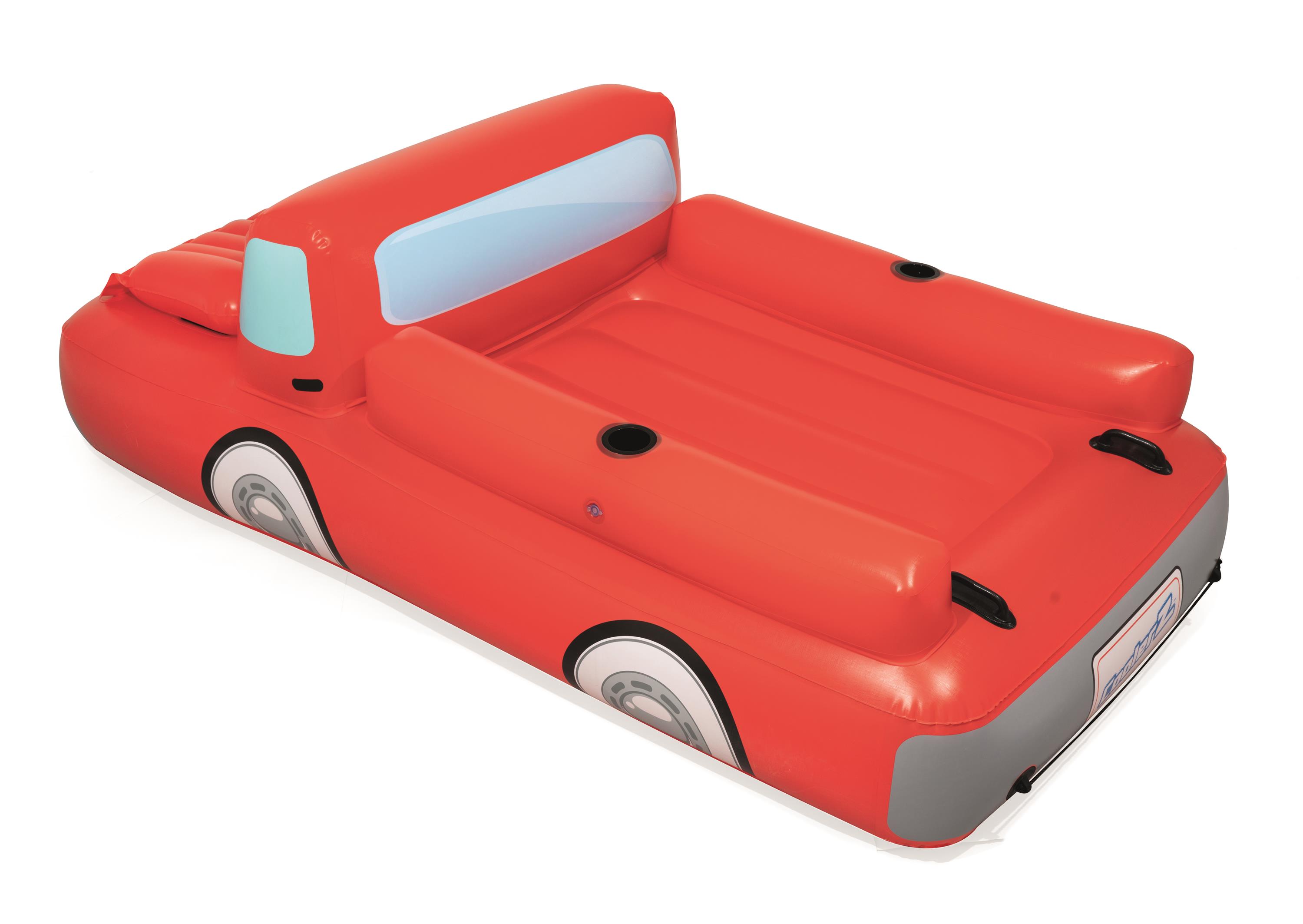 Bestway® 9'2" x 58.5"/2.80m x 1.49m 红色卡车浮床详情图4