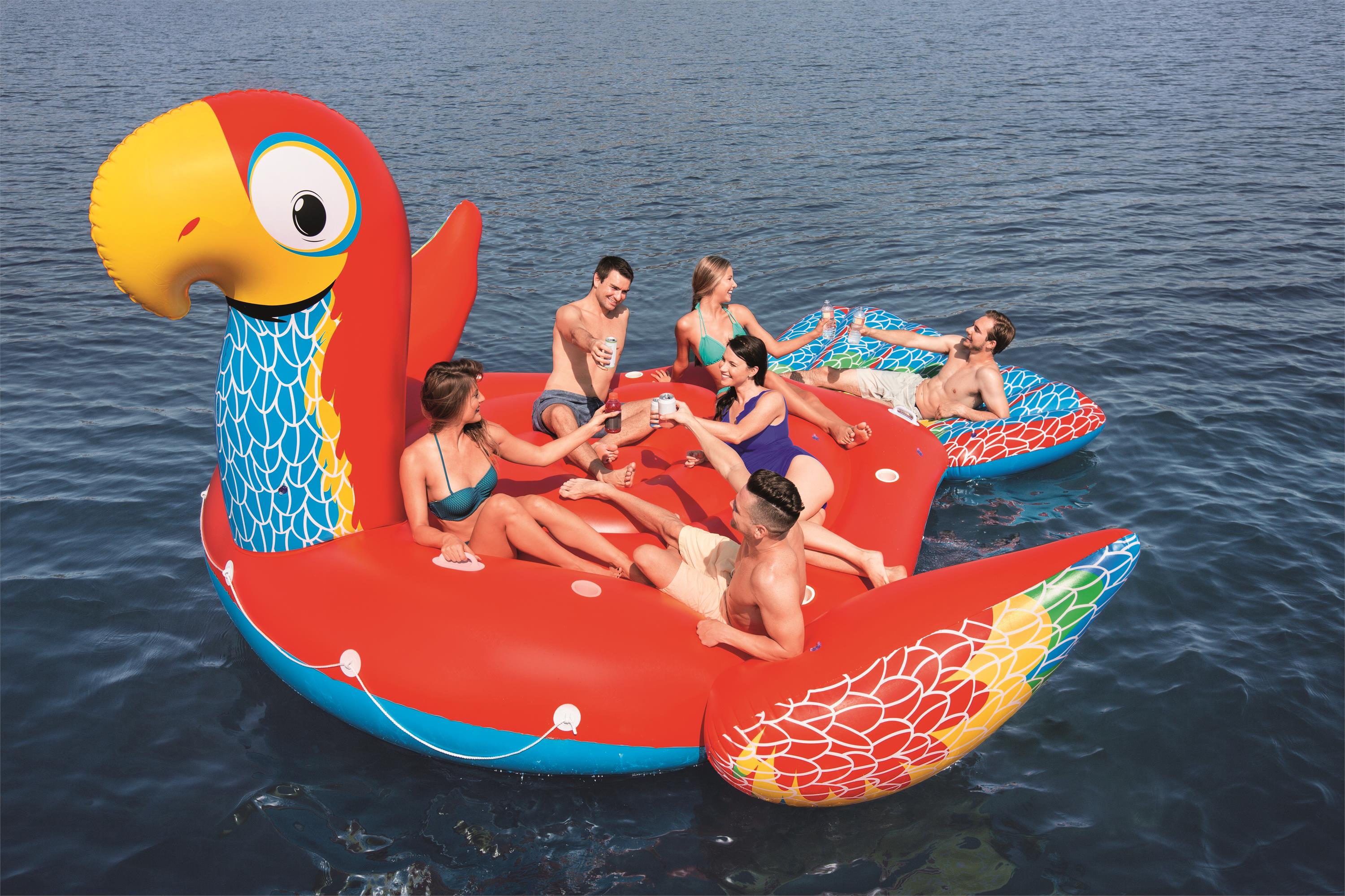 Bestway® 16'5" x 10'9"/5.00m x 3.27m 鹦鹉大浮岛