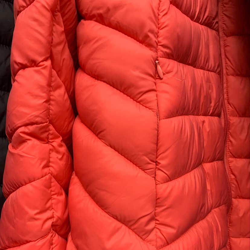 A light down jacket and cotton-padded jacket with a hat details Picture