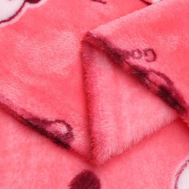 法兰绒印花面料批发 时尚单双面绒布家纺沙发绒布布料厂家定制详情图9
