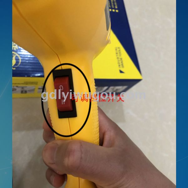 Hot air gun, hot air blower, high-power small film application baking gun, industrial heat shrink gun, hair dryer gun, drying gun, welding gun detail image 5
