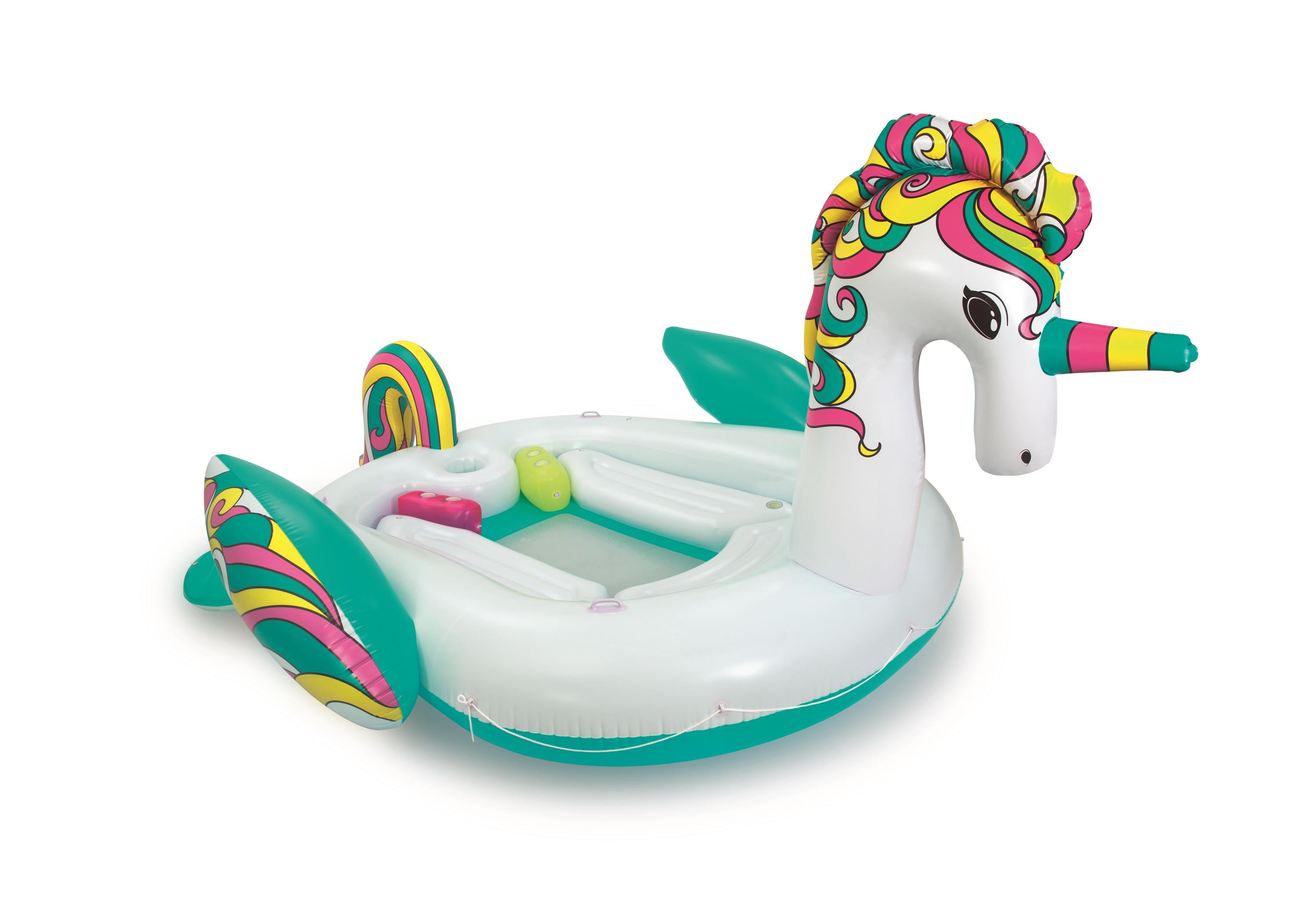 Bestway® 19'4" x 13'3"/5.90m*4.04m 巨型天马浮岛 独角兽大浮岛详情图4