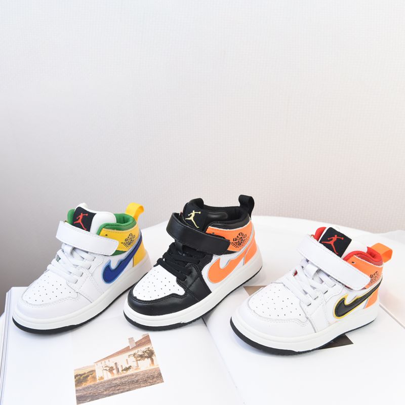 童鞋儿童运动鞋男女中大童透气鞋面防滑耐磨儿童篮球鞋休闲鞋