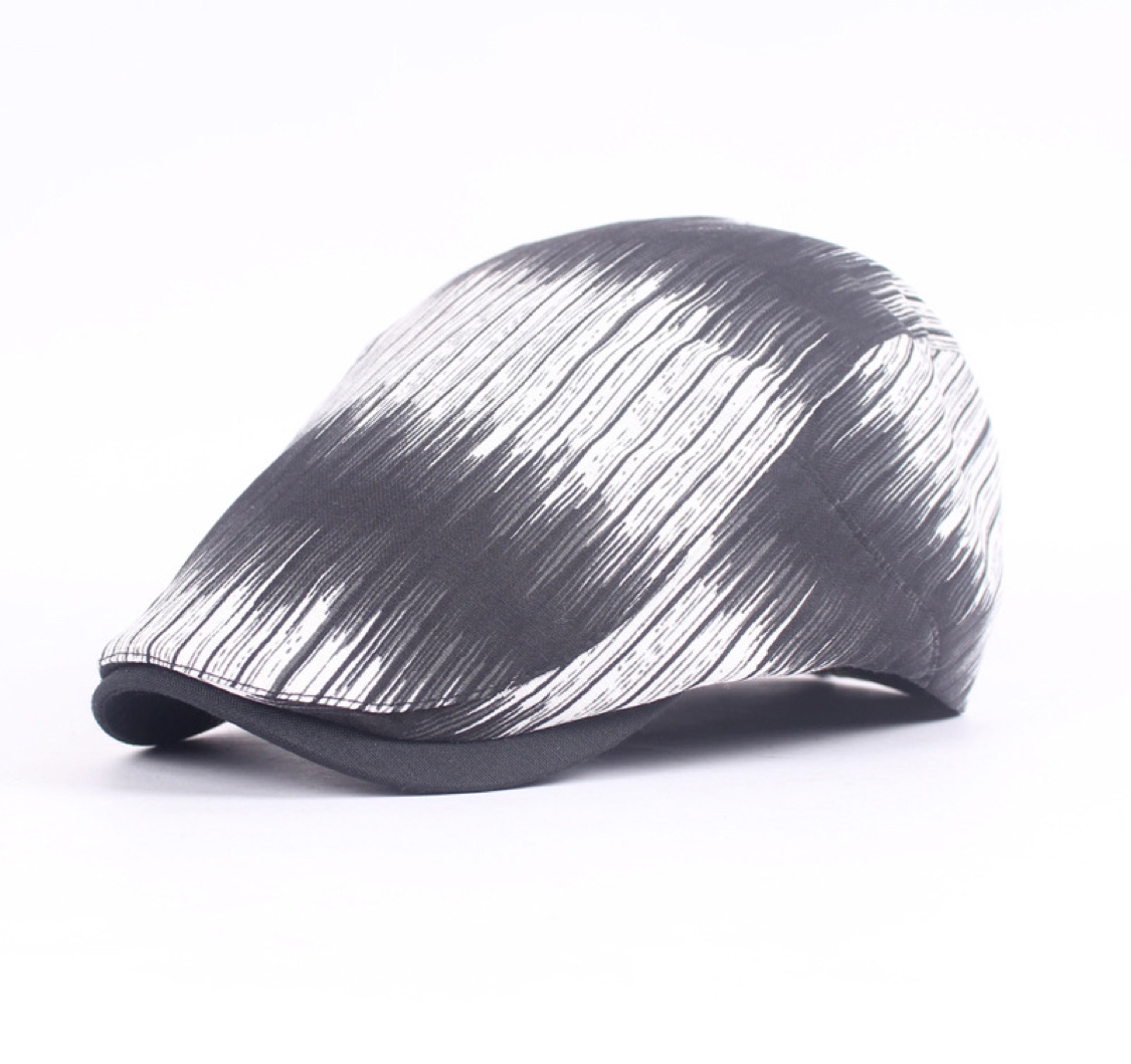 条纹贝雷帽时尚韩版前进帽速卖通热卖帽子男女士休闲遮阳鸭舌帽子