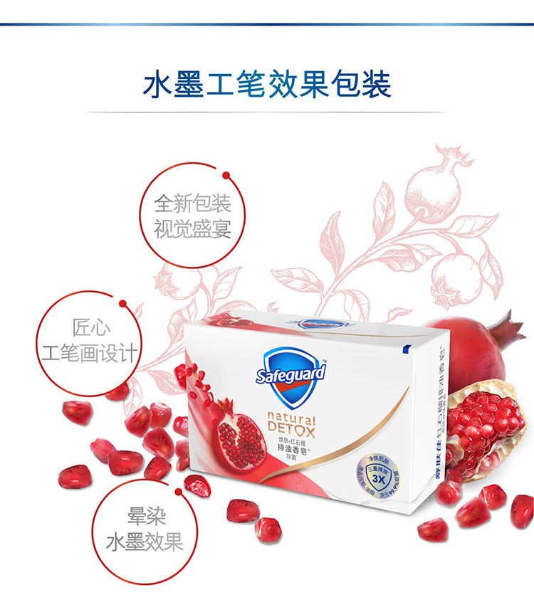 Safeguard Revitalizing Coffee Deep Cleansing High-end Soap 108g detail image 11