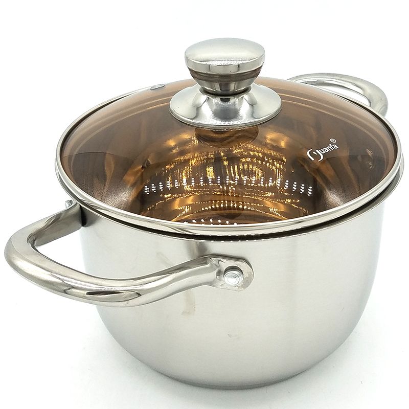 Factory direct sales of stainless steel soup POTS, double-bottom soup POTS and chicken soup POTS detail image 4