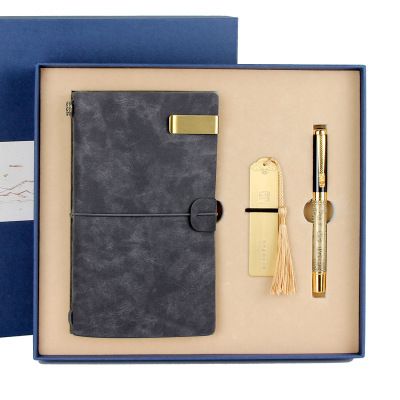 Kayroshi pluma de regalo oficina hoja soltable cuaderno marcador antiguo pluma de cobre pluma de perla de la firma pluma de regalo conjunto de pluma personalizado