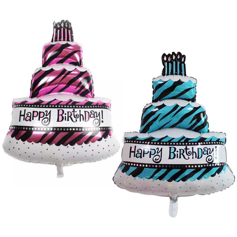生日派对 蛋糕塔铝膜气球详情图1