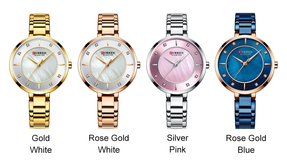 Curren/ Karen's new 9051 women's watch is a waterproof quartz watch and a fashionable women's watch for export