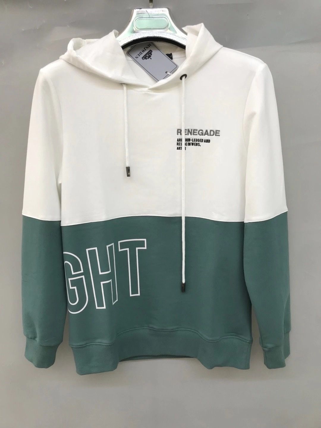 Hooded sweatshirts for men in spring and autumn, junior high school and senior high school students in autumn, Korean-style trendy and cool autumn outfits detail image 1