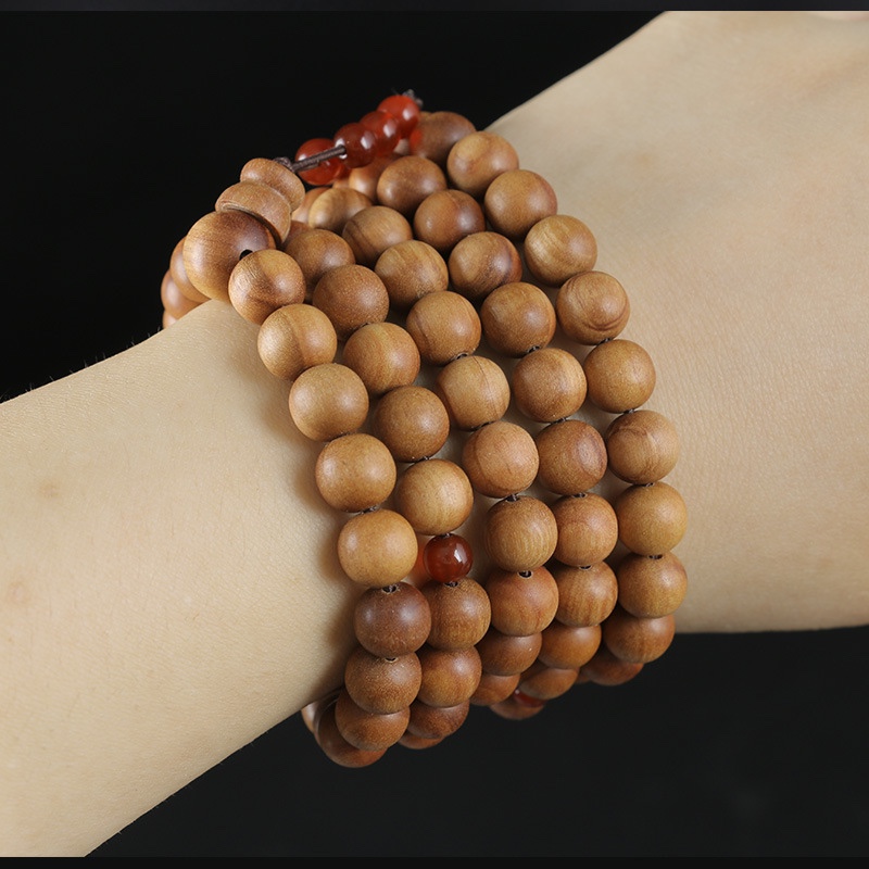 念珠/沉香/檀香白底实物图