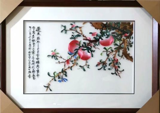 立体绣/刺绣/装饰画细节图