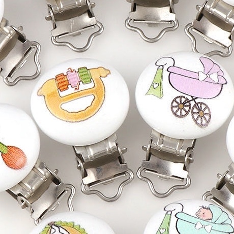 木制儿童架子奶嘴链