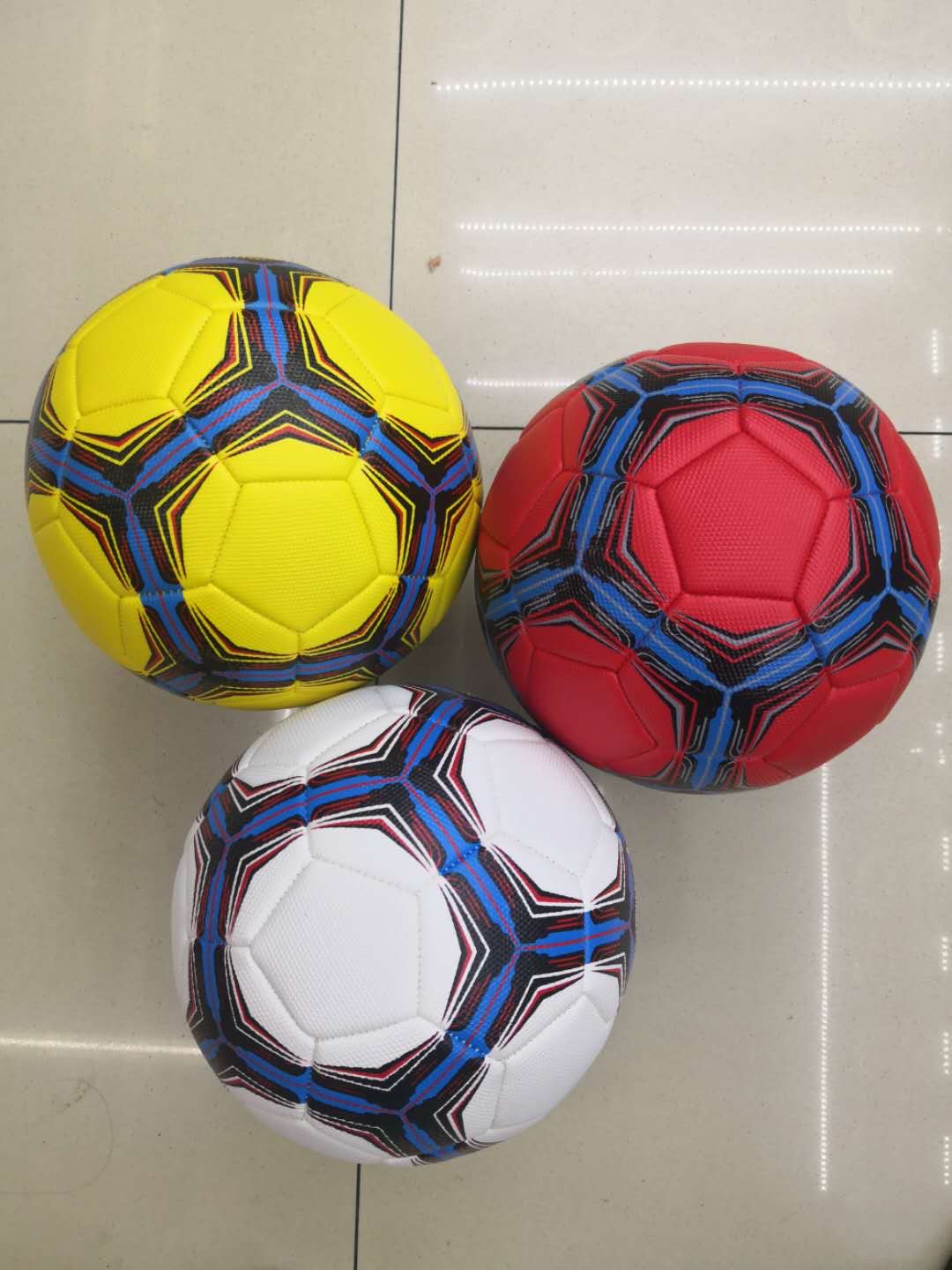 Close-up view of 3004 Football showing texture and stitching details