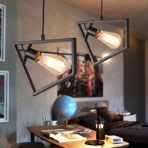 Simple LOFT industrial chandelier restaurant cafe barbershop bar personality creative small iron chandelier