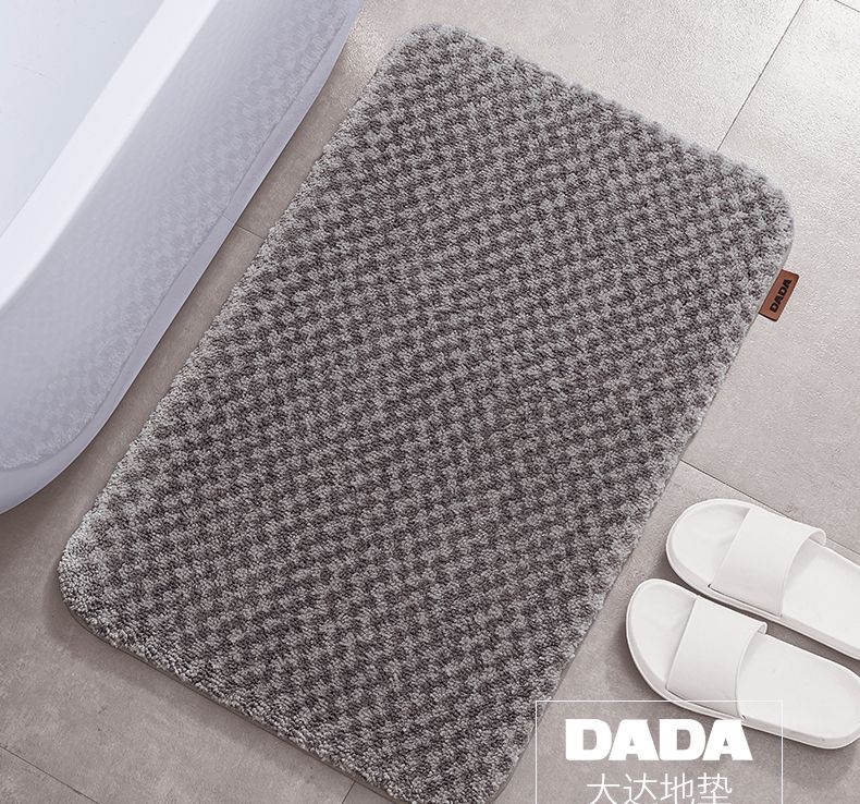 大达地垫卧室浴室吸水进门地垫床边地毯门垫门口防滑垫金悦50X60详情图11