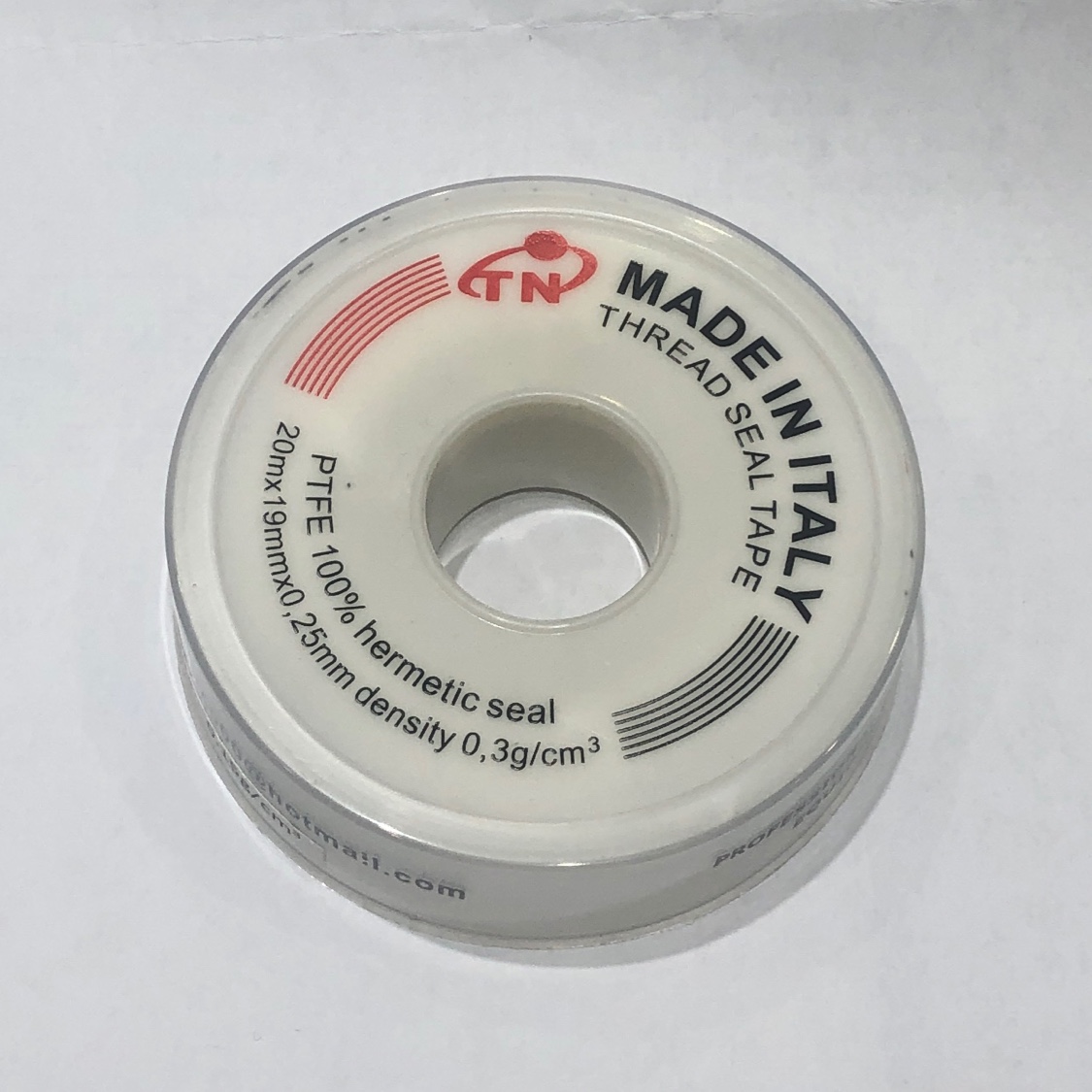 Teflon tape聚四氟乙烯生料带19mm*20m非现货