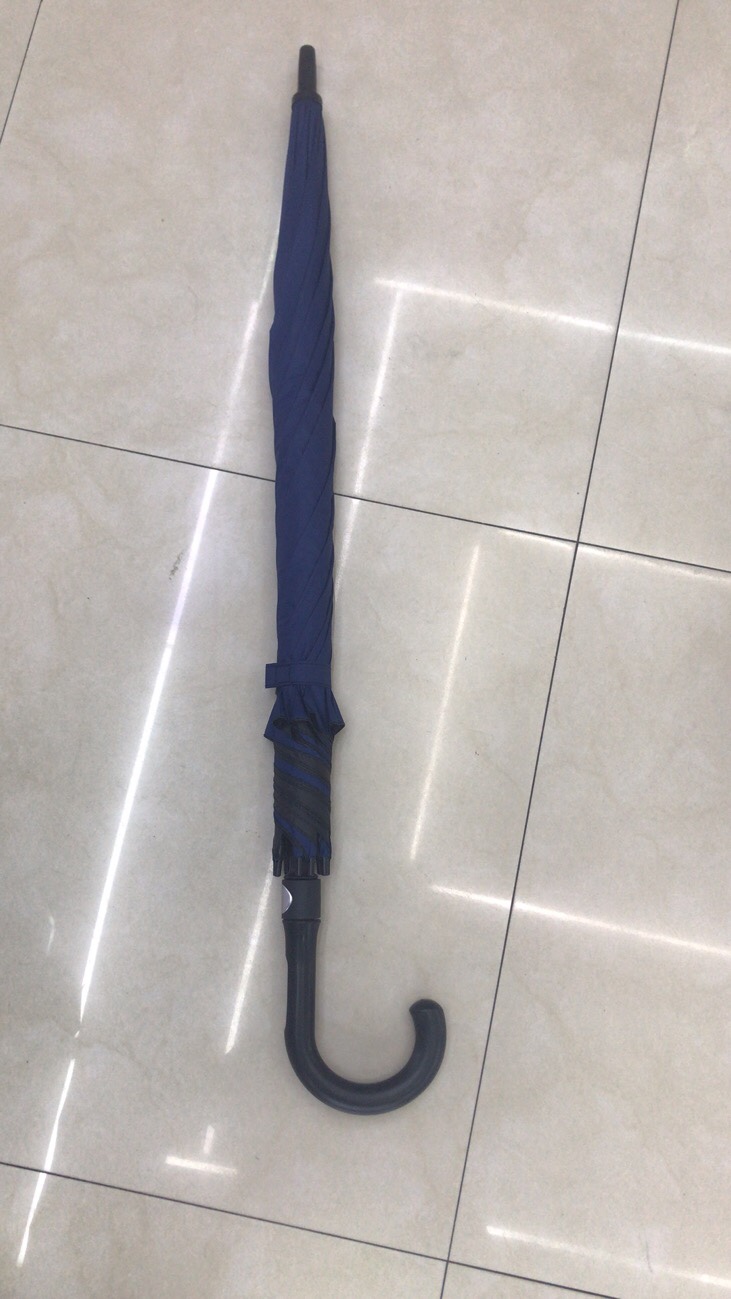 Extra-large business straight-pole umbrella for sun protection details Picture