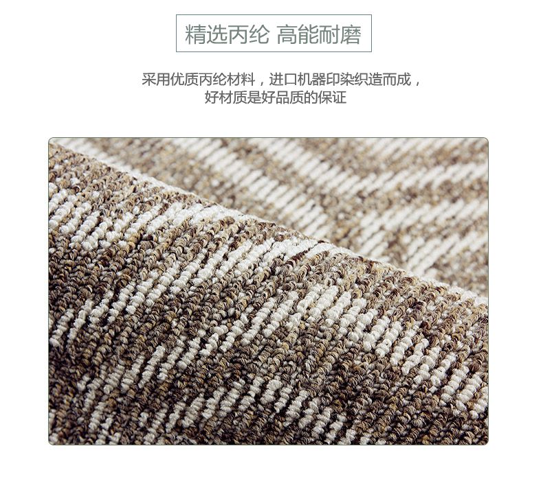 大达北欧地毯客厅简约现代茶几毯卧室满铺榻榻米家用简欧80X120详情图8