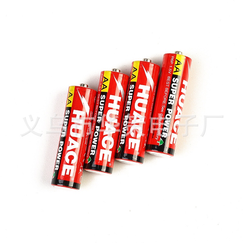 No. 5 Battery No. 5 environmental carbon dry battery Huace AA electric toy remote control product dry battery manufacturer wholesale
