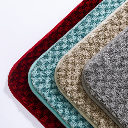 大达地垫卧室浴室吸水进门地垫床边地毯门垫门口防滑垫金悦50X60细节图