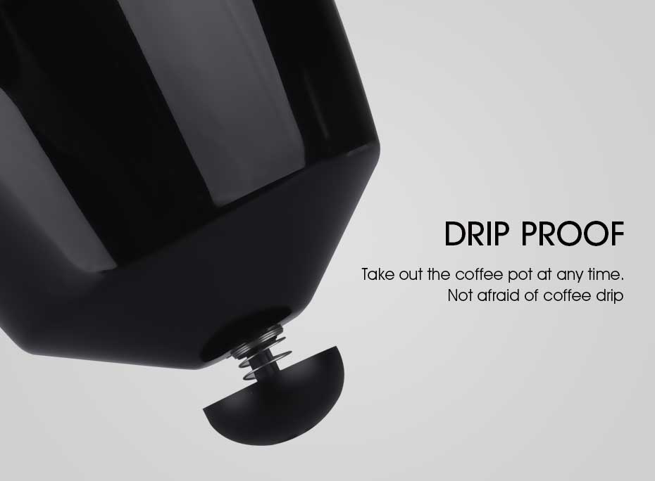 DSP丹松 意式咖啡机家用小型 蒸汽打奶泡机 滴漏式便携式咖啡机详情图4