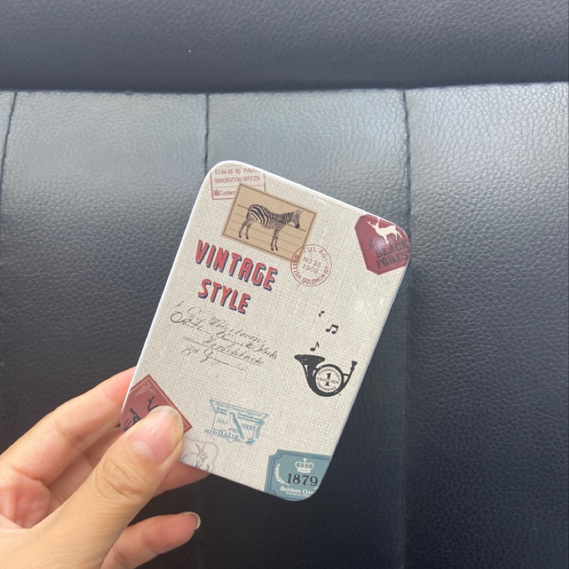 英伦风马口铁收纳盒