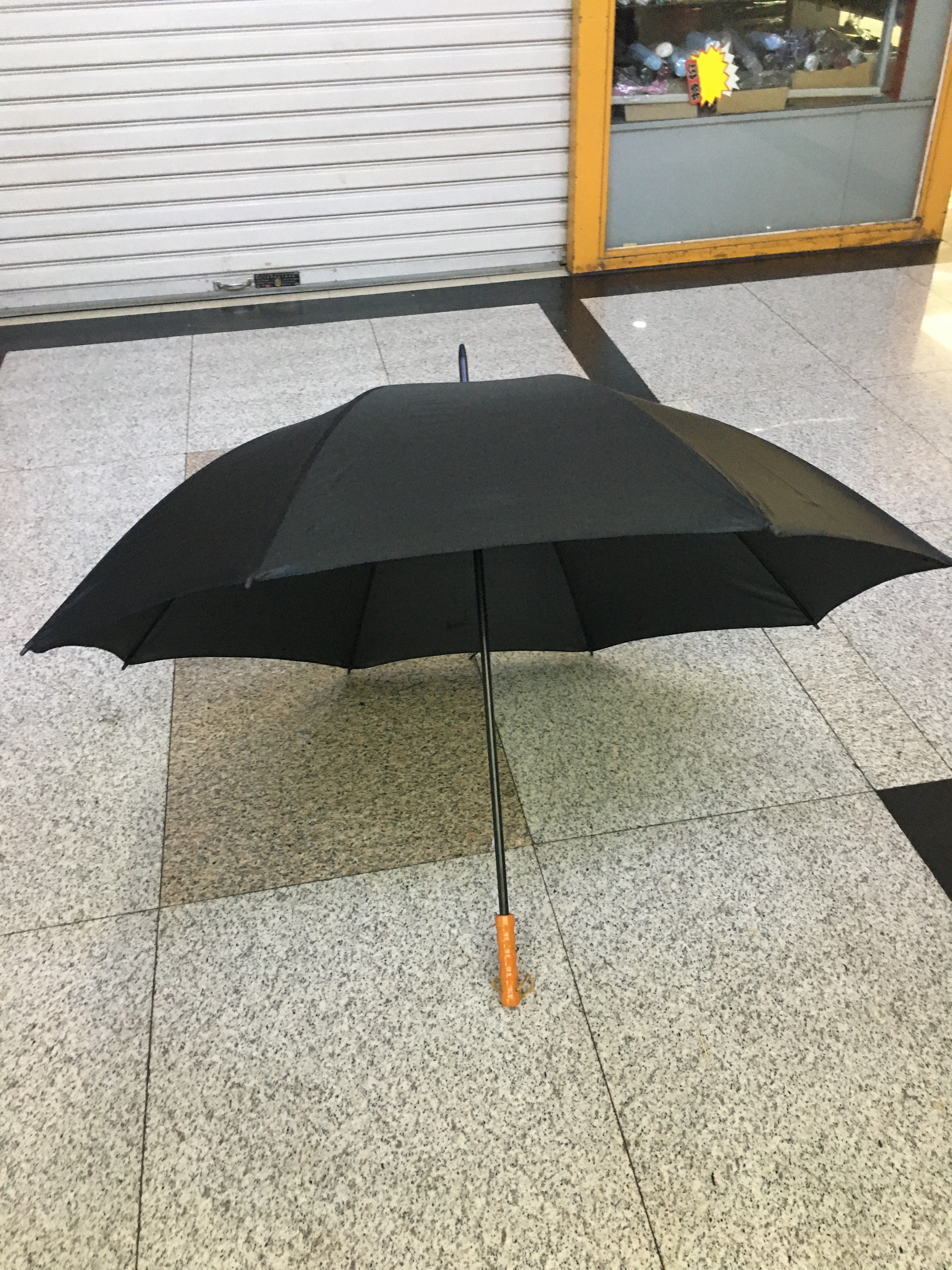 75公分8k双骨黑色葫芦柄产品图