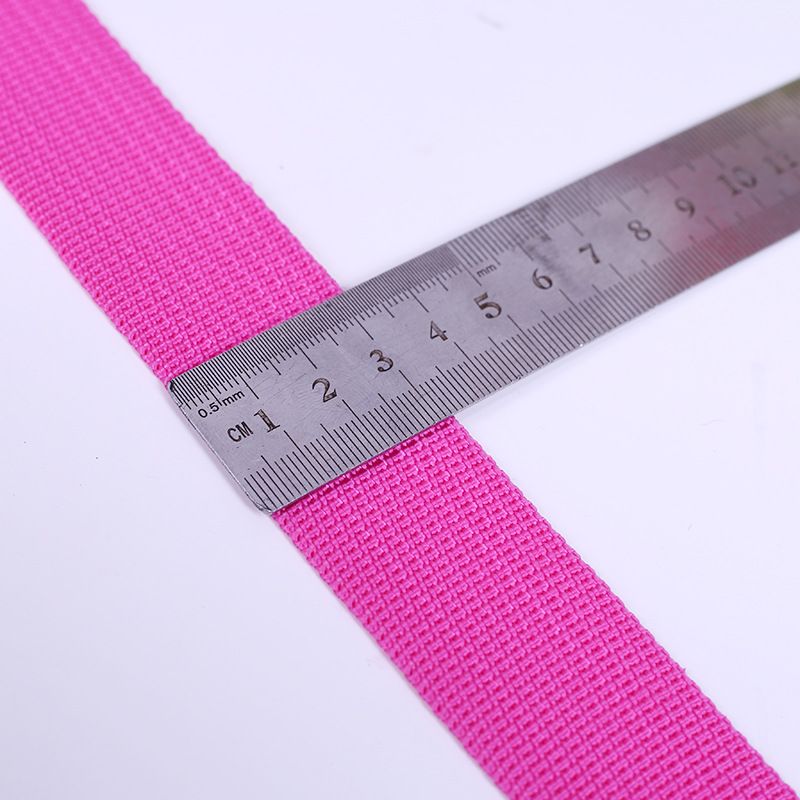 3.0cm American print 600D fine pit polypropylene webbing, new European standard eco-friendly webbing for luggage, clothing and accessories detail image 2