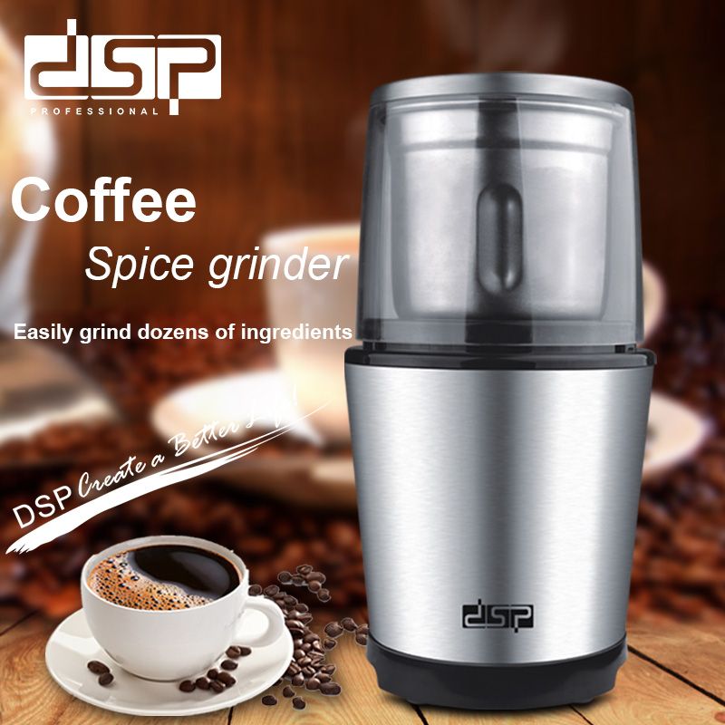DSP/丹松 家用迷你意式咖啡机蒸汽打奶泡便携式自动咖啡机研磨机详情图1