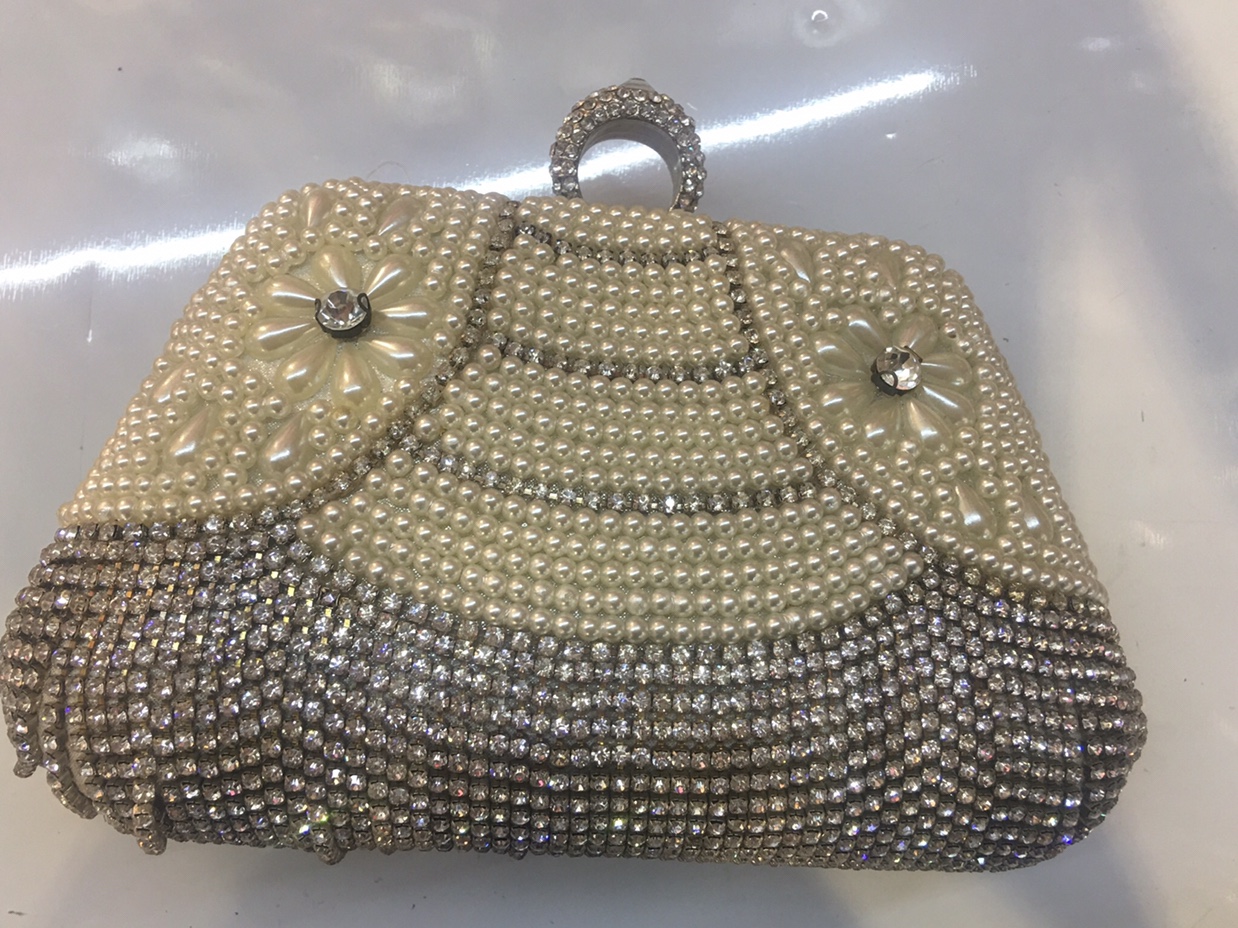 2019 New European And American Socialite Pearl Bag Diamond Tassel Bag Hand Bag Dinner Bag Chain Bag Crossbody Bag Bag