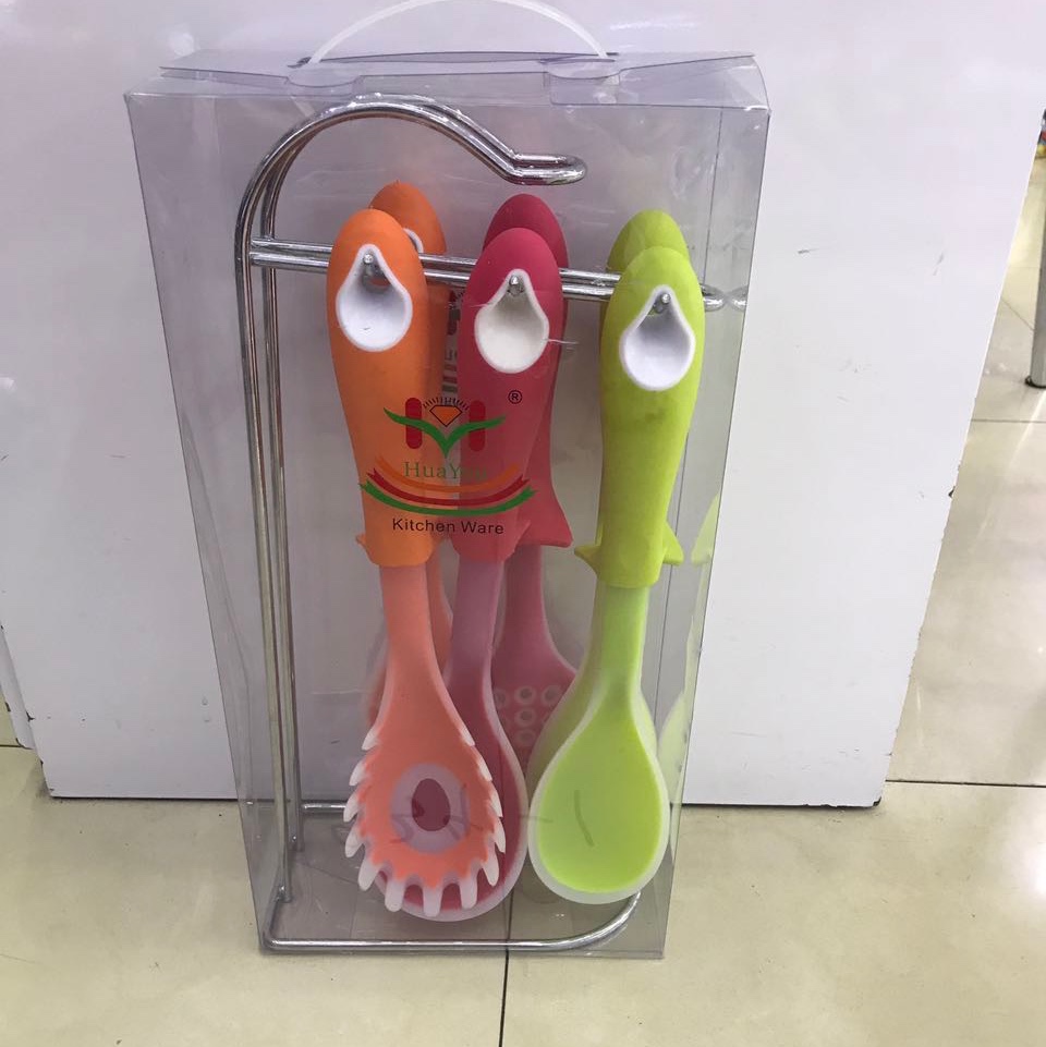 Rubber and plastic handle semi-permeable silicone set thumbnail