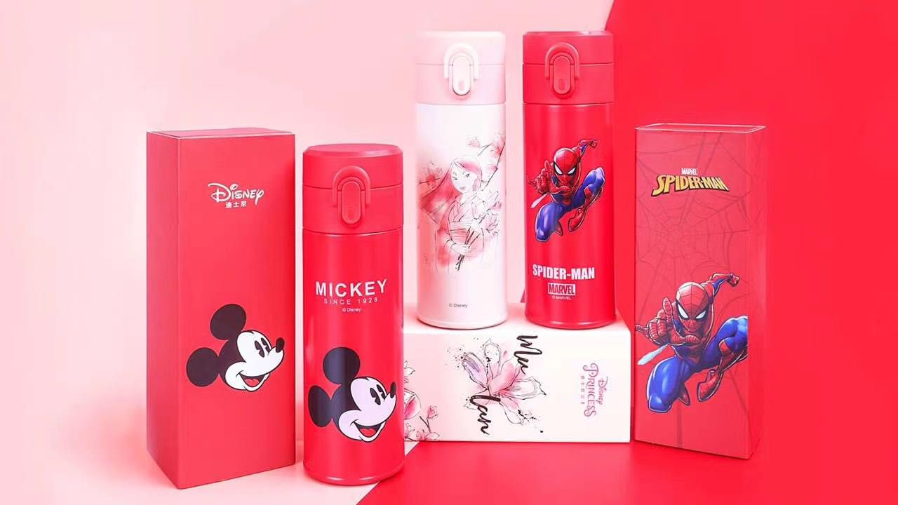 316材质米奇弹盖真空保温杯详情图8